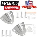 2PCS Marine Wire Cable Cover, 1.6 Inch Length Clam Shell Vent, Silver St.... Fixed Price $16.14.