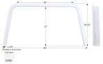 Icon Technologies 12391 Fender Skirt, Single, Coachmen, FS2391, Polar White. Fixed Price $208.09.