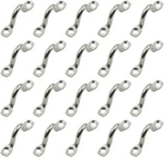 20 Pack Stainless Bimini Boat Top Pad Eye Tie Down Anchor Point Footman's Loop. Fixed Price $18.99.