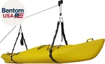 Kayak Storage Hoist - Overhead Pulley System With 125LB Capacity For Canoes, Bik. Fixed Price $36.18.