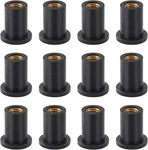 12PCS M5 Rubber Well Nuts Neoprene Expansion Brass Fairing Universal. Fixed Price $9.45.
