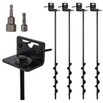 SET-OF-4 Vasgor 24 Mobile Home / Storage Shed Ground Screws. Fixed Price $52.00.