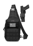 Atbp Tactical Sling Backpack Bag Shoulder Holster Concealed Carry Ho.... Fixed Price $41.31.