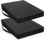 2 Pack Stadium Seat Cushions Waterproof Foam Pads For Bleachers, Kayak, Outdoor. Fixed Price $31.88.