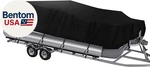 Trailerable Boat Cover Waterproof Heavy Duty Marine Grade Polyester Canvas Fits. Fixed Price $116.88.