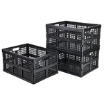 3-PACK Plastic Collapsible Storage CRATES-30L,FOLDABLE For Sto.... Fixed Price $62.51.