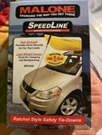 Malone Auto Racks Speedline Mini Ratchet Tie-downs Kayak Canoe Jon Boat. Fixed Price $17.99.
