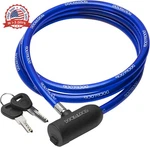 Dockslocks Weatherproof Security Cable With Keys (5FT To 25FT Lengths) Anti. Fixed Price $33.75.
