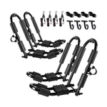 Forwode Premium Kayak Roof Rack, 2 Pair J-bar Folding Adjustable R.... Fixed Price $229.41.