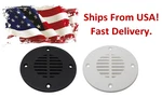 4 Inch Boat Floor Drain And Vent Cover For Marine Applications. Fixed Price $34.99.