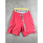 Immersion Research Mens Board Shorts Size 32 Red Grey Kayak Surf Cargo Trunks. Fixed Price $10.00.