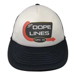 Black White Trucker Hat One Size Nrs Dope Lines Nfc Ix Foam Front Snapback Mesh. Fixed Price $20.00.