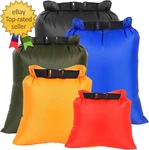 Dry Bags Waterproof Set, 5 Packs Ultralight Small Stuff Sack. Fixed Price $20.50.