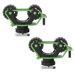 Edsrdplt 1005 2 Pcs Kayak Paddle Track Mount Holder, Green. Fixed Price $19.94.