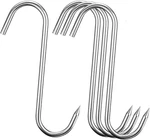 4PC 9" Heavy Duty & Thick Alazco Stainless Steel Meat Processing Butcher Hook -. Fixed Price $25.00.
