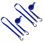 J-hook Tie-down Straps 6' Pair Blue. Fixed Price $50.99.