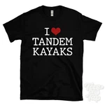 Love Tandem Kayaks T-shirt Heart Paddler Adventure Water Sports Team Fun. Fixed Price $21.53.