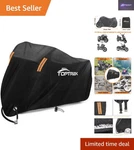 210D Waterproof Motorcycle Cover With Uv Shield - Easy Store, Fits All Bikes. Fixed Price $48.70.