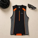 Zoot Performance Cycling Black Orange Sleeveless Tri Tank Shirt. Mens Large. Fixed Price $25.00.