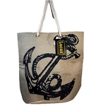 New Lucas Oversized Large Tote Bag Jute Lightweight Beach Nautical Anchor. Fixed Price $10.12.