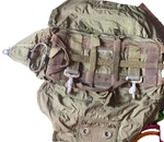 Military Surplus Reserve Parachute Bag Container Chest Pack Dom 9-1951 4626A3. Fixed Price $45.00.