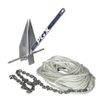 Lewmar Pgx Galvanized Fluke Anchor Kit 8 Lbs, For Boats Up To 24', Includes. Fixed Price $441.69.