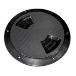 Sea-dog Quarter-turn Textured Deck Plate W/internal Collar Black. 336357-1. Fixed Price $26.63.