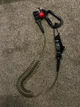 Nrs Quick-release Coil Sup Leash, 9' No Carabiner Or Lanyard. Fixed Price $40.00.