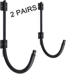 Pairs Kayak Canoe Sup Board J Hook Wall Mount Rack For Dock Garage Holds 250LB. Fixed Price $16.99.