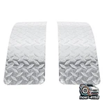 2X Aluminum Diamond Plate Rock Guard Tie Down Trailer Fenders Silver. Fixed Price $73.13.