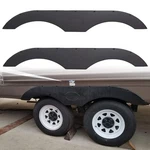Protect Your Rv Undercarriage - Black Tandem Trailer Fender Skirt. Fixed Price $154.99.
