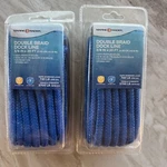 Pack Double Braid Dock Line 3/8IN X 20FT Work Load 740LBS Tensile 3700LBS New. Fixed Price $24.00.