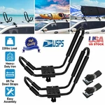 J-bar Rack Hd Kayak Carrier Canoe Boat Surf Ski Roof Top Mount Suv Crossbar. Fixed Price $38.81.