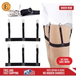 2PCS Men Hidden Shirt Stays Holder Garters Non Slip Belt Elastic Locking Clamps. Fixed Price $9.35.