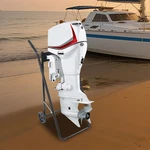 Folding Boat Marine Motor Stand Outboard Engine Cart Propeller Rack. Fixed Price $77.76.