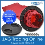 Kayak Deck Plate & Storage Bag Aquatrack Inspection Port Kit -canoe/boat/hatch. Fixed Price $12.12.