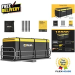 Ultra-rugged 100% Waterproof Hitch Cargo Bag 18.2 Cu Ft, 6 Reinforced Straps. Fixed Price $125.49.