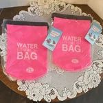 Nupouch Pink Waterproof Bag Heavy Duty Vinyl 2L Click Closure. Fixed Price $10.00.