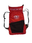 Athletic Works-waterproof Swim Bag Backpack W/ Drawstring Red Black 17L Mesh. Fixed Price $12.00.
