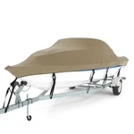Trailerable Waterproof Boat Canvas Covers 14-16FT Beige. Fixed Price $49.99.
