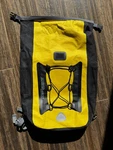 Overboard Drybag Backpack 25L Waterproof Yellow/ Black. Fixed Price $46.00.
