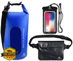 Freegrace Waterproof Dry Bag Set 3 With Waist Pouch Phone Case 20L Navy. Fixed Price $34.99.