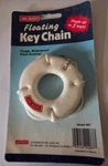 Floating Key Chain Jim-buoy Waterproof Vinyl Coating White Model 87 Nos. Fixed Price $10.95.