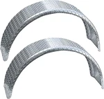 Trailer Fenders Single Axle Diamond Plated, Made Usa Aluminum. Fixed Price $247.99.