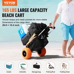 Vevor Beach Dolly With Big Wheels For Sand Heavy Duty Cart. Fixed Price $148.90.