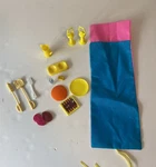 Barbie Doll Much To Camping Accessories: Sleeping Bag, Food, Dishes,. Fixed Price $11.99.