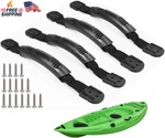 4 Pack Kayak Pull Double Hole Rubber Carry Handles Replacement With. Fixed Price $18.09.