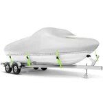 Caminor 17 19 Ft Bass Boat Cover 1200D Marine Canvas Waterproof W/ Sandbag Moori. Fixed Price $49.99.