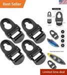 Essential Kayak Accessories: 4 Replacement Clips For Secure Paddling Adventures. Fixed Price $12.66.