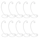 Ownmy 10 Packs Of Ornament Display Stand Holder Iron Hanging Rack White. Fixed Price $25.45.